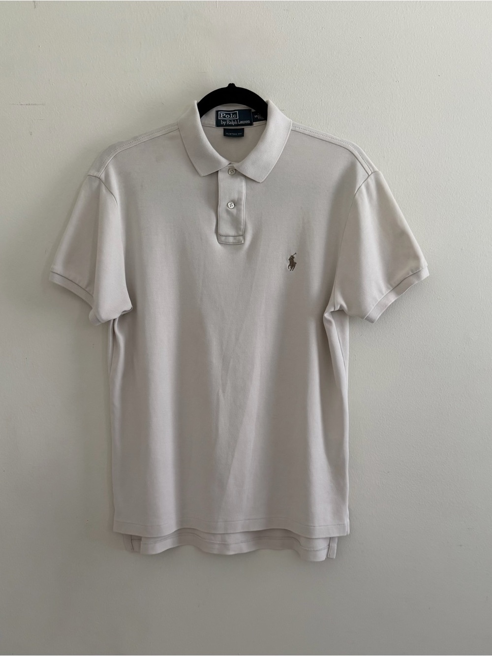 Polo by Ralph Lauren Light White Short-Sleeve Piqué Polo